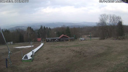 Spodní část sjezdovky