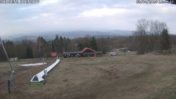 Spodní část sjezdovky