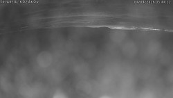 Spodní část sjezdovky