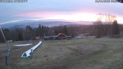 Spodní část sjezdovky