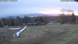 Spodní část sjezdovky