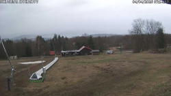 Spodní část sjezdovky