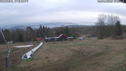 Spodní část sjezdovky