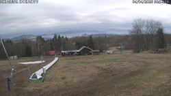 Spodní část sjezdovky