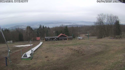 Spodní část sjezdovky