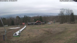 Spodní část sjezdovky