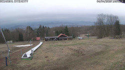 Spodní část sjezdovky