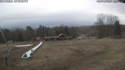 Spodní část sjezdovky