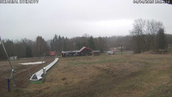 Spodní část sjezdovky