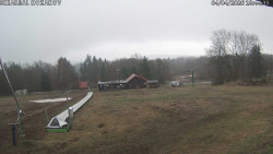 Spodní část sjezdovky