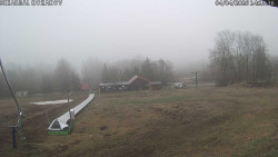 Spodní část sjezdovky