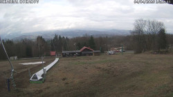 Spodní část sjezdovky