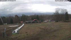 Spodní část sjezdovky