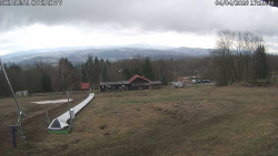 Spodní část sjezdovky