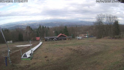 Spodní část sjezdovky