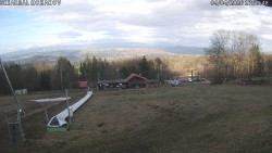 Spodní část sjezdovky