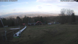 Spodní část sjezdovky