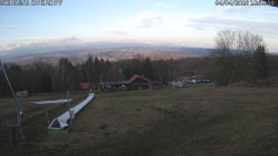 Spodní část sjezdovky