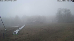 Spodní část sjezdovky