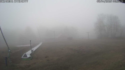 Spodní část sjezdovky