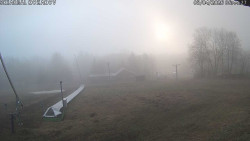 Spodní část sjezdovky