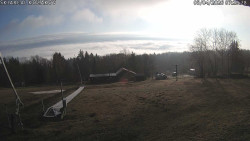 Spodní část sjezdovky