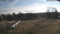 Spodní část sjezdovky