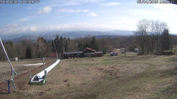 Spodní část sjezdovky