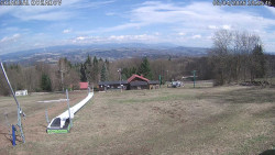 Spodní část sjezdovky