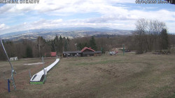 Spodní část sjezdovky