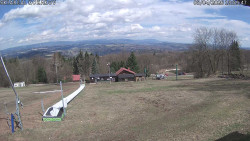 Spodní část sjezdovky