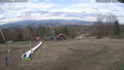 Spodní část sjezdovky