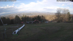 Spodní část sjezdovky