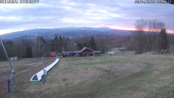 Spodní část sjezdovky