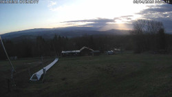 Spodní část sjezdovky