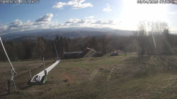 Spodní část sjezdovky