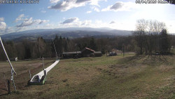 Spodní část sjezdovky