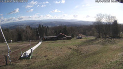 Spodní část sjezdovky