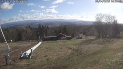 Spodní část sjezdovky