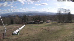 Spodní část sjezdovky