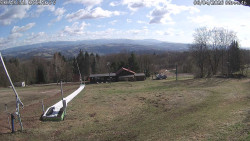 Spodní část sjezdovky