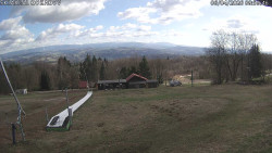 Spodní část sjezdovky