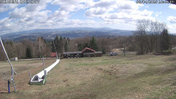 Spodní část sjezdovky