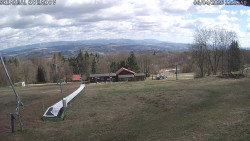 Spodní část sjezdovky