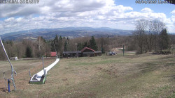 Spodní část sjezdovky