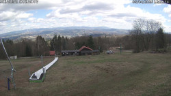 Spodní část sjezdovky