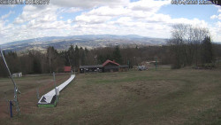 Spodní část sjezdovky