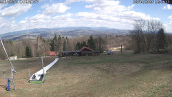 Spodní část sjezdovky