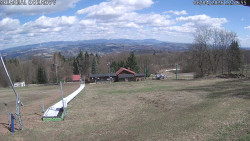 Spodní část sjezdovky