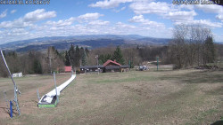 Spodní část sjezdovky